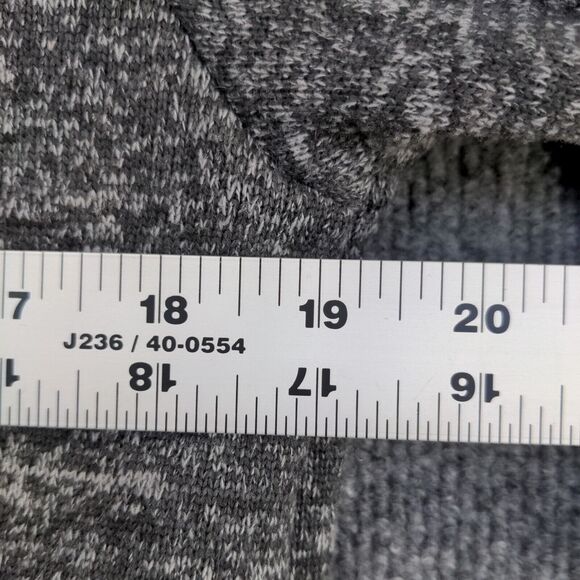 Champion Men's Notre Dame Full Zip Sweatshirt Gray Medium Long Sleeve Polyester - Picture 13 of 13